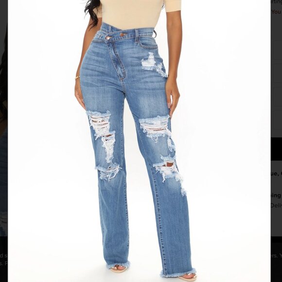 Fashion Nova Pants - NEW! Fashion Nova High Rise Jeans